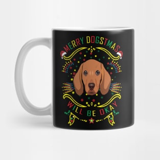 Merry Dogstmas Funny Dogs Mug